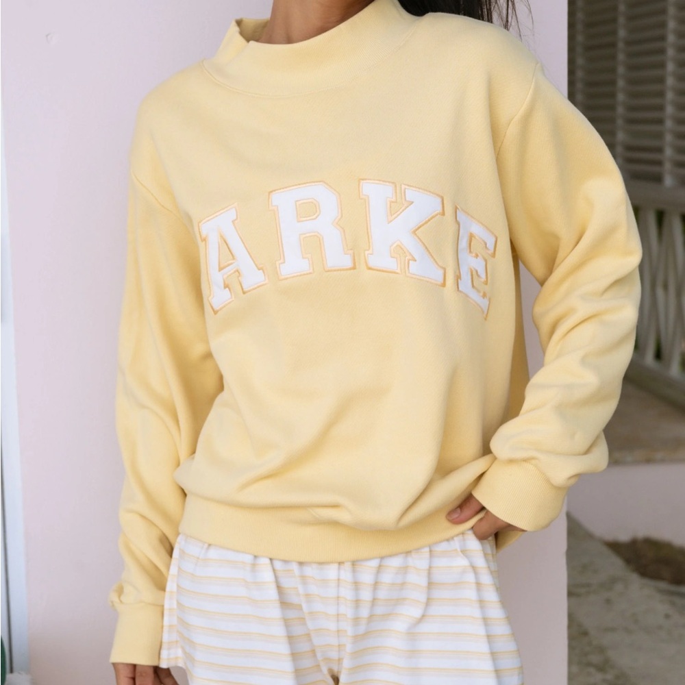 Parke Heritage Varsity Mockneck in Peel